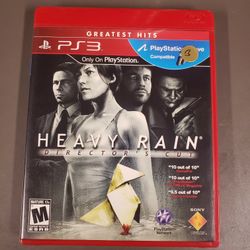 Heavy Rain Directors Cut Ps3