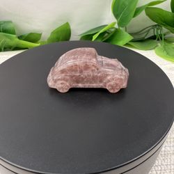Crystal Strawberry Quartz Car