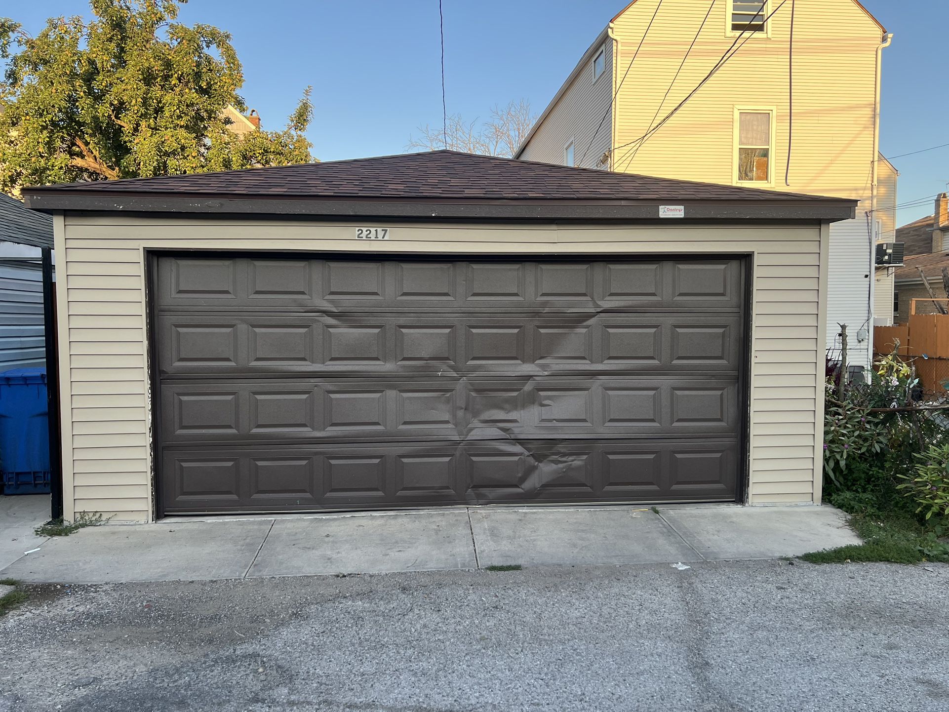 New Garage Door 