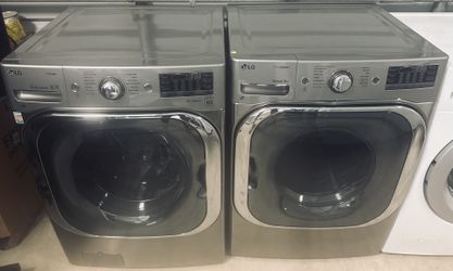 LG Refurbished Washer and Electric Set