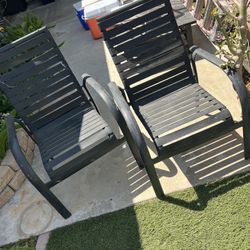 Two Chairs $7 Each $10 Take Both