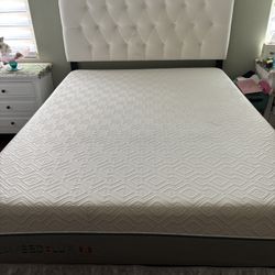 Queen Mattress with Frame