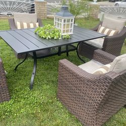 Brand New Patio Table Set 5 Pieces 