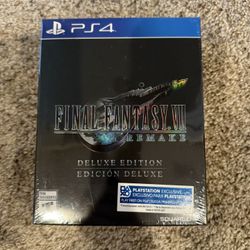 Final Fantasy VII Remake Deluxe Edition PS4