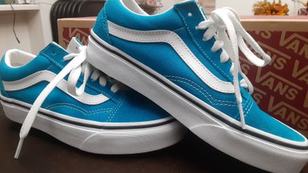 Vans teal size 5 *new*
