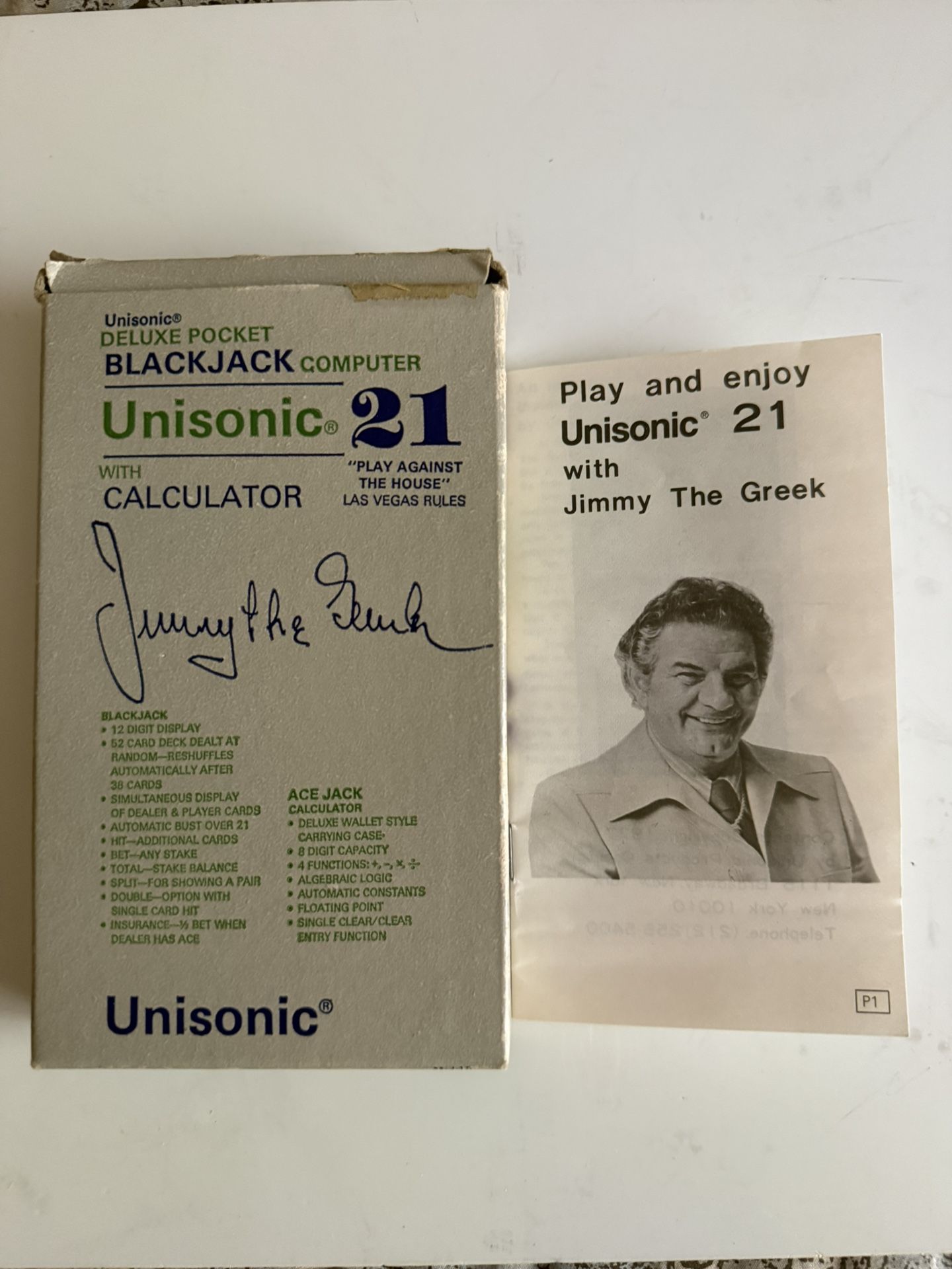 Jonny The Greek Blackjack And Calculater