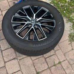 2026 Lexus GX550 Wheels Take Offs New 20”