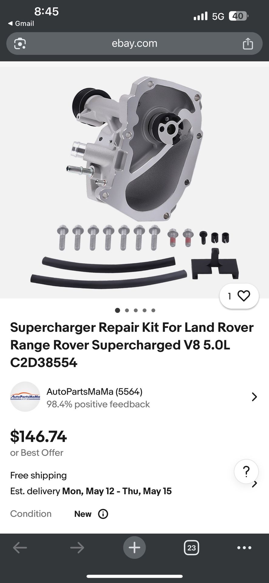 Supercharger Pulley