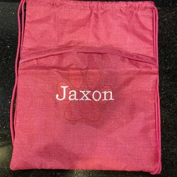 Jaxson Zippered Drawstring Backpack