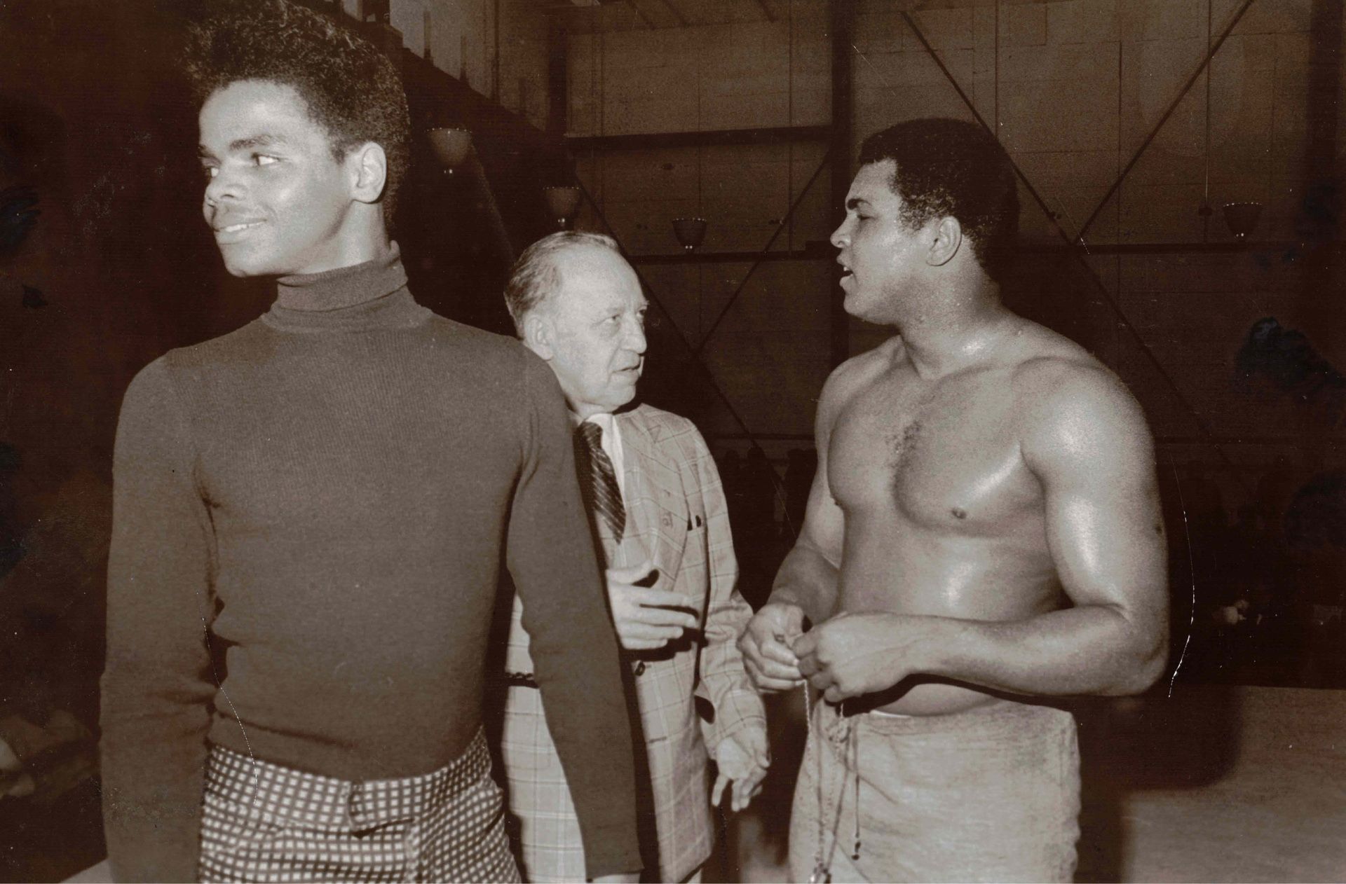 Muhammad Ali / Donnie Long Training Photo