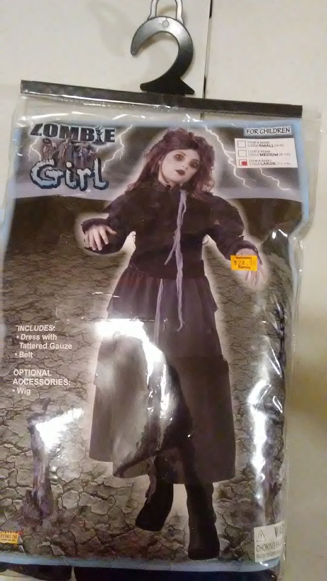 Zombie Girl Costume