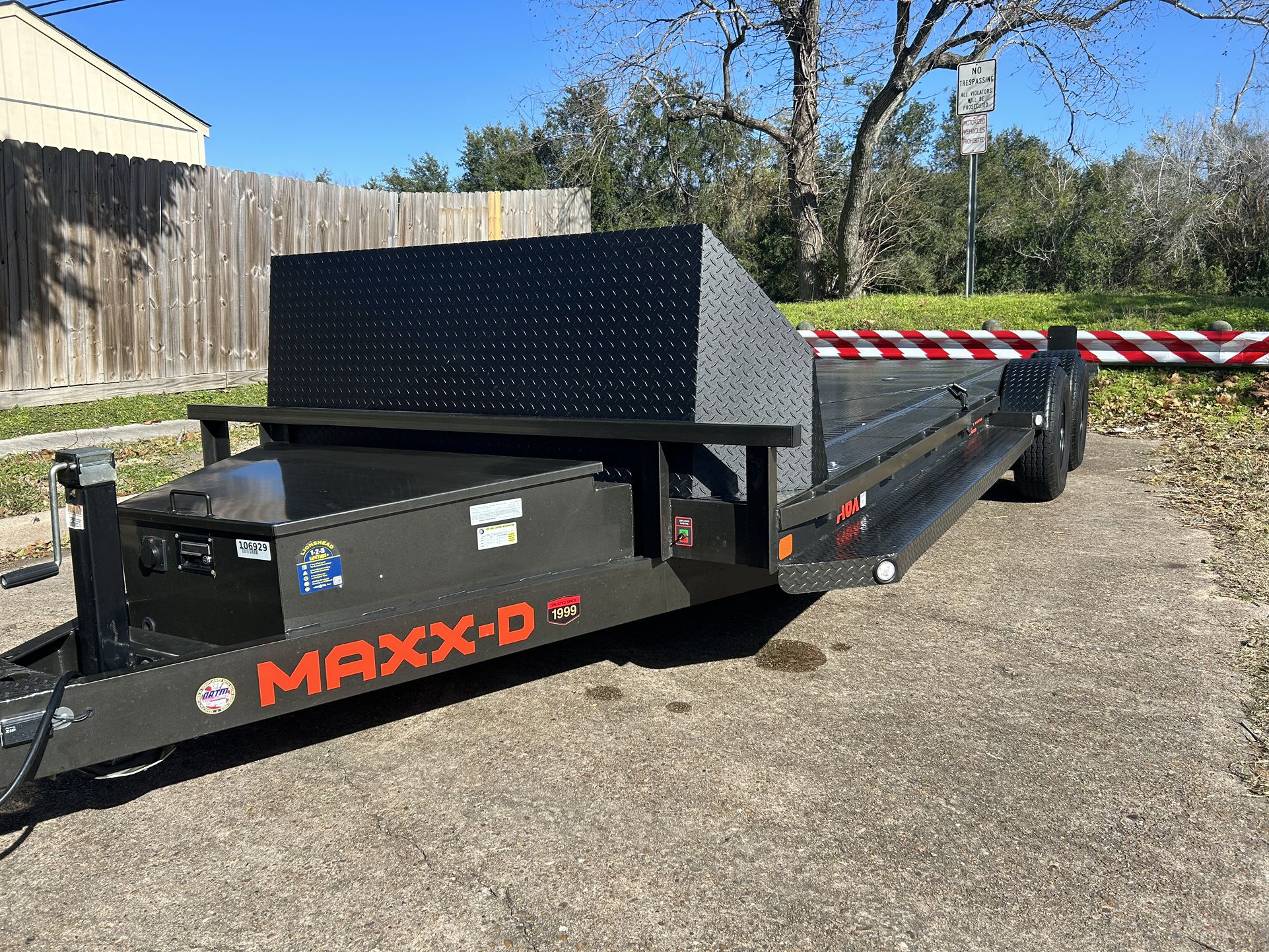 MAXX-D Trailer A6X Drop-N-Load