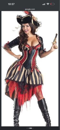 Good quality Pirate costume XL $30