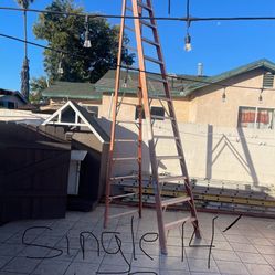 Excellent Condition, 14 Feet And More Sizes Available Fiberglass Ladders