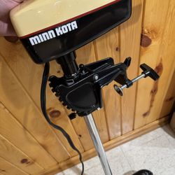Minn Kota 65MX Electric Trolling Motor W/ Original Manual