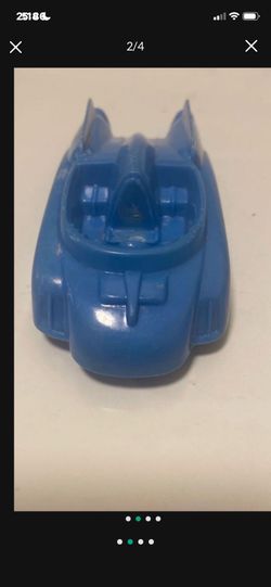 Vintage Rare 1950's Pyro Blue Hard Plastic Race Car
