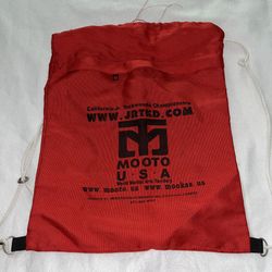 Red Promotion Backpack Bag Drawstring B010