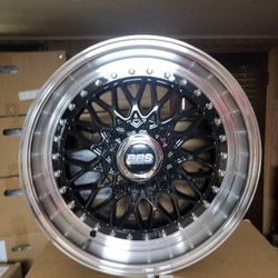 17 Inch Rims BBS Style Reps 5x114.3 /5x120/5x112 Full Set Of 4