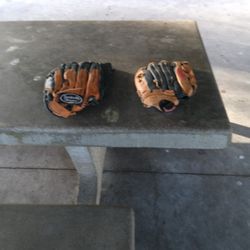 Antique Baseball Gloves