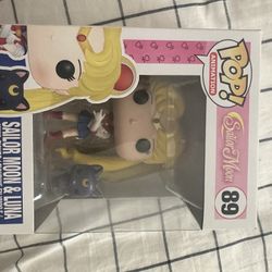 Sailor moon And Luna Pop Collectible 