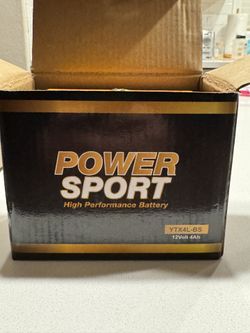 Power Sport 12v 4Ah Battery 