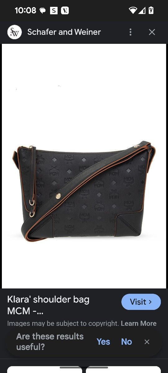 MCM Klara Shoulder Bag Authentic