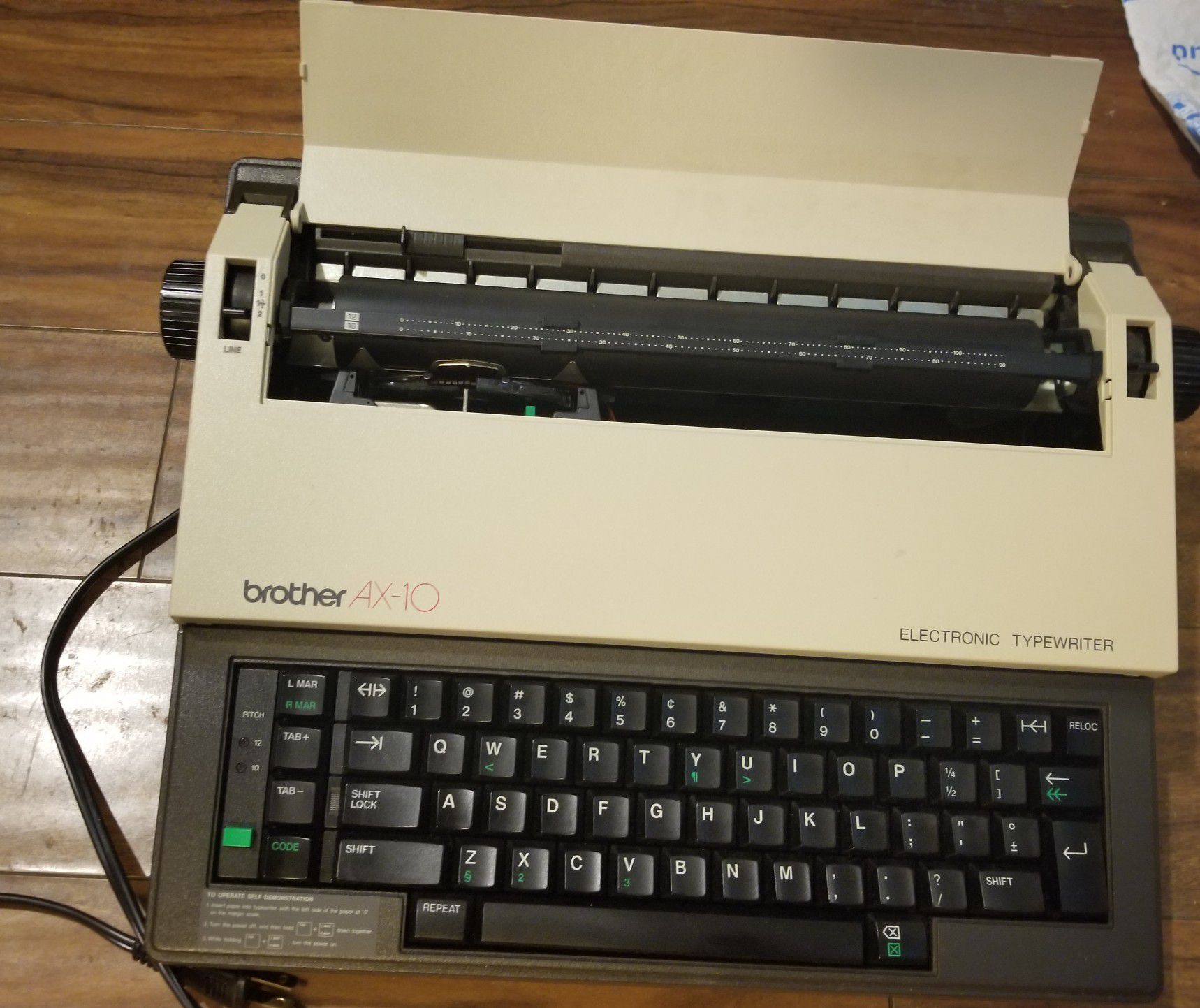Brother AX-10 Electric Typewriter