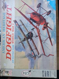 Vintage Dog Fight World War I Game