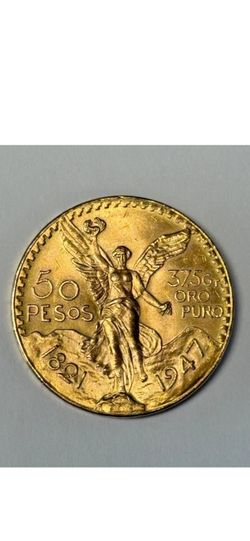 1947 Centenario De Oro Puro / Gold Centenario Coin