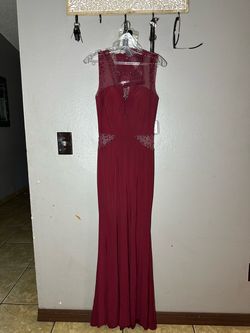 Burgundy Prom Dress