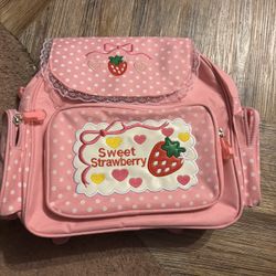 Strawberrry Mini Backpack
