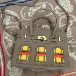 Beige Handbag Shoulder Bag New 