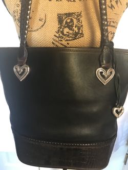 Brighton Leather Tote Bag