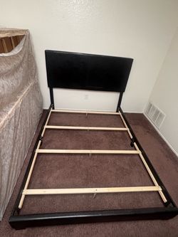 Queen bed frame &stand