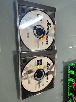 Xenogears PS1 Game Discs