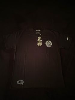 Chrome Hearts Black Graphic T-Shirt with Tags