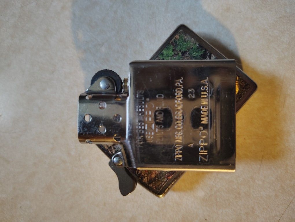 Camo Zippo Lighter