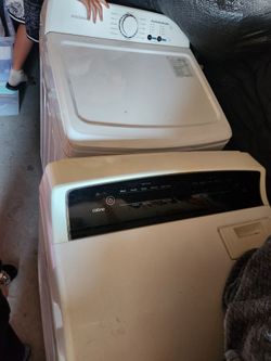 Washer and dryer