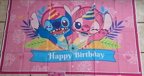 Stitch Birthday decorations