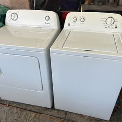 Washer And Dryer Set White Working Perfectly Fine