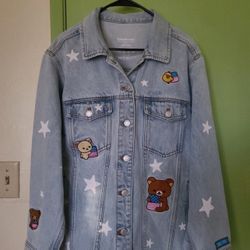 Rilakkuma USA Tour Denim Oversized Jacket