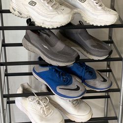 4 Pairs Of Men’s Sneakers $10 PAIR / Zapatos De Hombre 