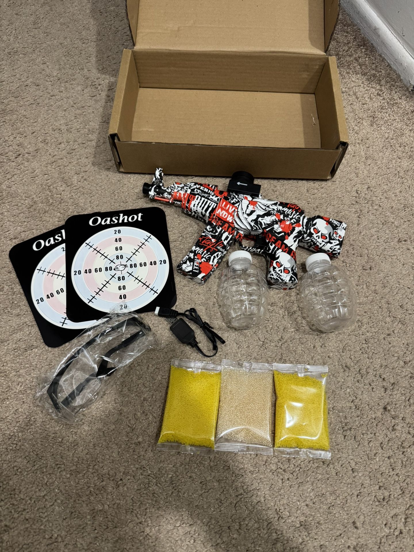 AKM-47 Electric Gel Blaster Toy, Rechargeable LAST ONE