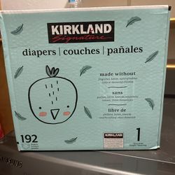 Diapers Size 1 (192)