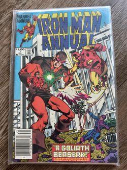 Iron Man Annual #7 (1984) – “A Goliath Berserk!”