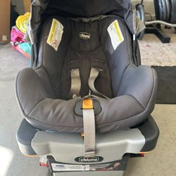 Chicco Baby Car Seat With Drop In Stroller