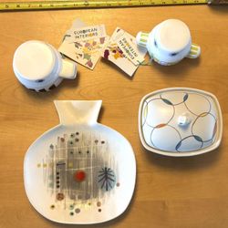 GERMANY , PORTUGAL 7 Pieces Including Lids