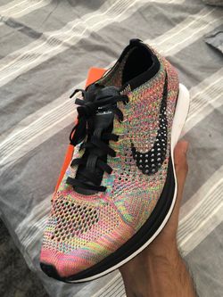 Nike Flyknit Racer Multicolor ‘Grey Tongue’ Size 9.5