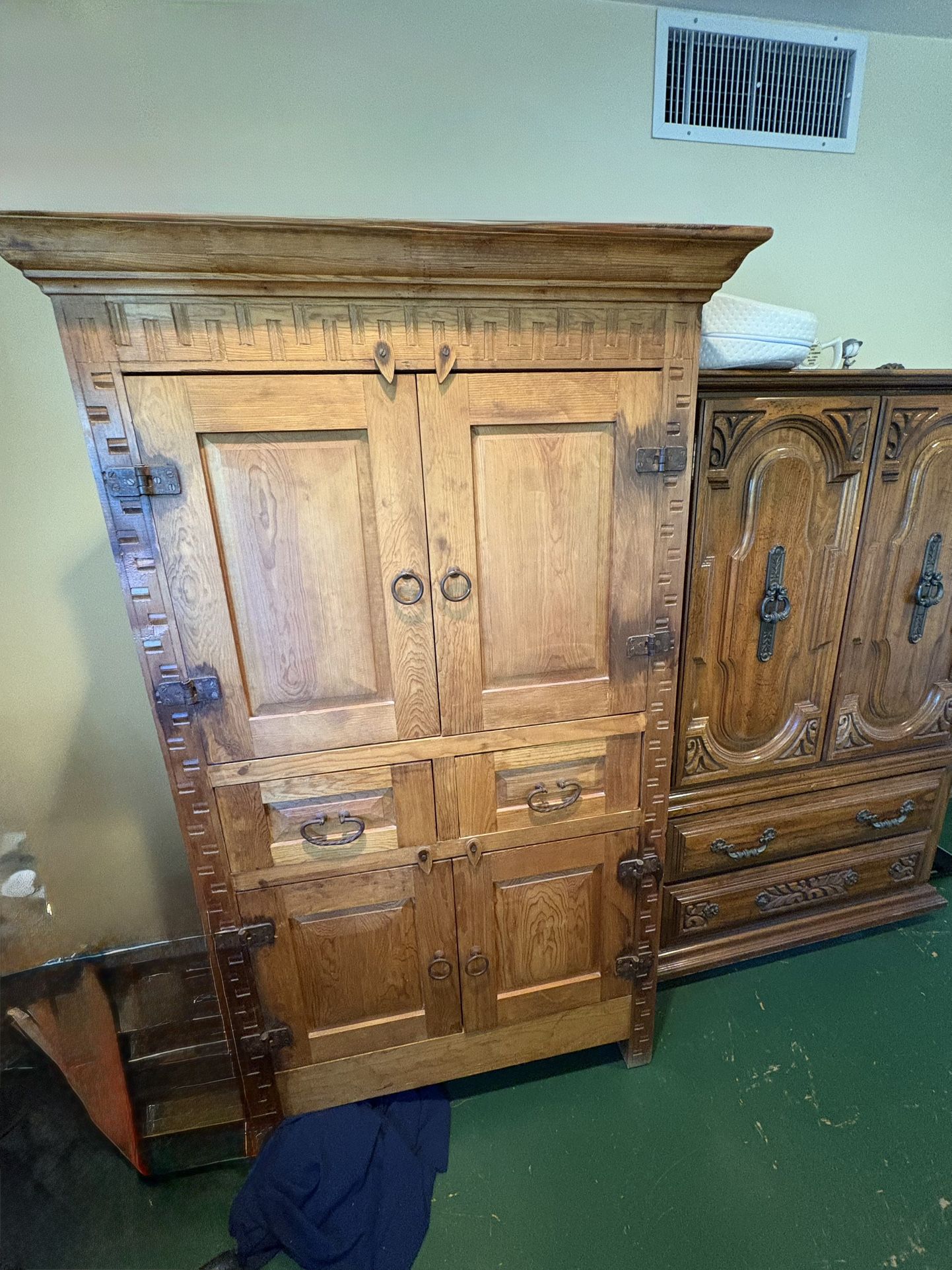 Rustic Mexican Style TV Cabinet/Storage Unit