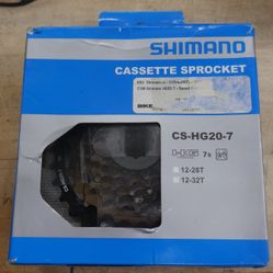 Shimano Cassette Sprocket CS-HG200-7  7 Speed 12-32T (NEW IN BOX).